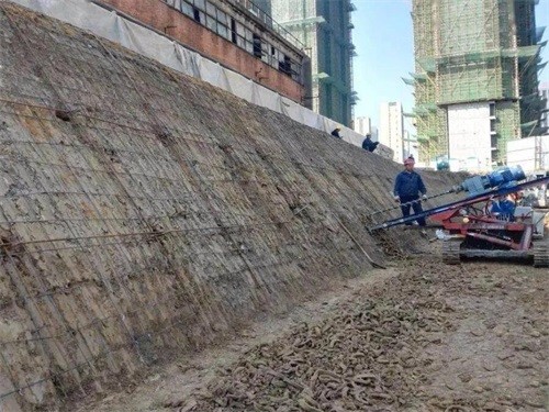 德兴建筑边坡支护